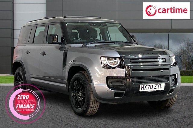 View our Land Rover Defender 2.0 SD4 S SUV 5dr Diesel Auto 4WD Euro 6 (s/s) (200 ps) Touchscreen, Apple CarPlay / Android Auto, Reversing Camera, Heated Seats, Adaptive LED Headlights