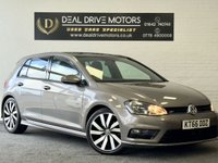 USED 2017 66 VOLKSWAGEN GOLF 2.0 TDI BlueMotion Tech R-Line Edition Hatchback 5dr Diesel Manual Euro 6 (s/s) (150 ps) SUNROOF APPLE CAR PLAY DAB