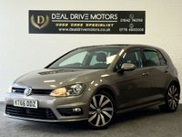 USED 2017 66 VOLKSWAGEN GOLF 2.0 TDI BlueMotion Tech R-Line Edition Hatchback 5dr Diesel Manual Euro 6 (s/s) (150 ps) SUNROOF APPLE CAR PLAY DAB