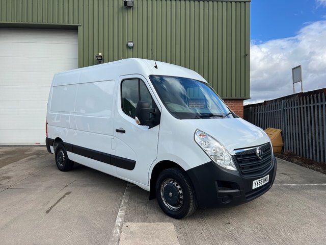 2016 66 Vauxhall Movano 2.3 CDTi 3500 Panel Van 5dr Diesel Manual FWD L2 H2 Euro 6 (130 ps)
