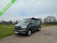 USED 2020 70 VOLKSWAGEN TRANSPORTER 4 BERTH LUXURY CAMPERVAN  RIB BED