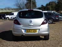 USED 2012 62 VAUXHALL CORSA 1.2i ecoFLEX 16V SXi Hatchback 3dr Petrol Manual Euro 5 (s/s) (A/C) (85 ps) www.suffolkcarcentre.co.uk - Located at Reydon