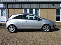 USED 2012 62 VAUXHALL CORSA 1.2i ecoFLEX 16V SXi Hatchback 3dr Petrol Manual Euro 5 (s/s) (A/C) (85 ps) www.suffolkcarcentre.co.uk - Located at Reydon
