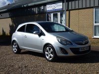 USED 2012 62 VAUXHALL CORSA 1.2i ecoFLEX 16V SXi Hatchback 3dr Petrol Manual Euro 5 (s/s) (A/C) (85 ps) www.suffolkcarcentre.co.uk - Located at Reydon