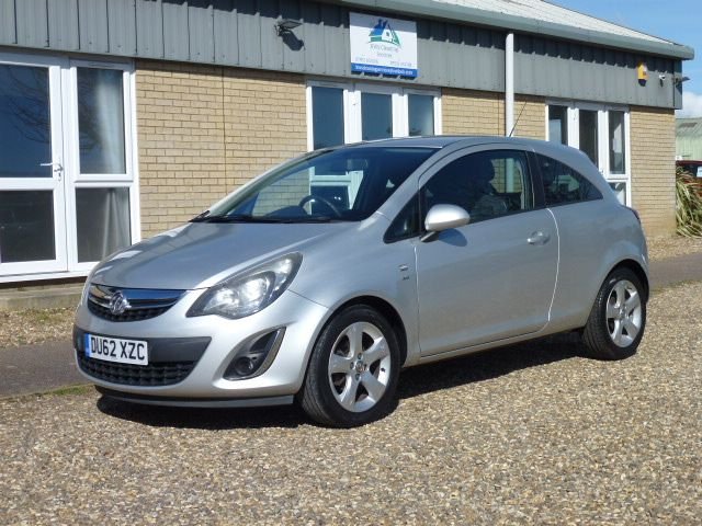 2012 62 Vauxhall Corsa 1.2i ecoFLEX 16V SXi Hatchback 3dr Petrol Manual Euro 5 (s/s) (A/C) (85 ps)