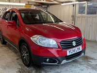 USED 2014 14 SUZUKI SX4 S-CROSS 1.6 SZ-T SUV 5dr Petrol Manual Euro 6 (120 ps)+2 KEYS+FSH 10 STAMPS+CLIMATE 2 KEYS+FSH 10 STAMPS+CLIMATE+PARKING SENSORS+CRUISE+ALLOYS+NAV+KEYLESS ENTRY+CAMERA+AIRCON+HPI CLEAR