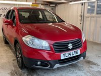 USED 2014 14 SUZUKI SX4 S-CROSS 1.6 SZ-T SUV 5dr Petrol Manual Euro 6 (120 ps)+2 KEYS+FSH 10 STAMPS+CLIMATE 2 KEYS+FSH 10 STAMPS+CLIMATE+PARKING SENSORS+CRUISE+ALLOYS+NAV+KEYLESS ENTRY+CAMERA+AIRCON+HPI CLEAR