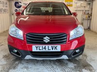USED 2014 14 SUZUKI SX4 S-CROSS 1.6 SZ-T SUV 5dr Petrol Manual Euro 6 (120 ps)+2 KEYS+FSH 10 STAMPS+CLIMATE 2 KEYS+FSH 10 STAMPS+CLIMATE+PARKING SENSORS+CRUISE+ALLOYS+NAV+KEYLESS ENTRY+CAMERA+AIRCON+HPI CLEAR