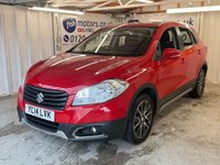 USED 2014 14 SUZUKI SX4 S-CROSS 1.6 SZ-T SUV 5dr Petrol Manual Euro 6 (120 ps)+2 KEYS+FSH 10 STAMPS+CLIMATE 2 KEYS+FSH 10 STAMPS+CLIMATE+PARKING SENSORS+CRUISE+ALLOYS+NAV+KEYLESS ENTRY+CAMERA+AIRCON+HPI CLEAR
