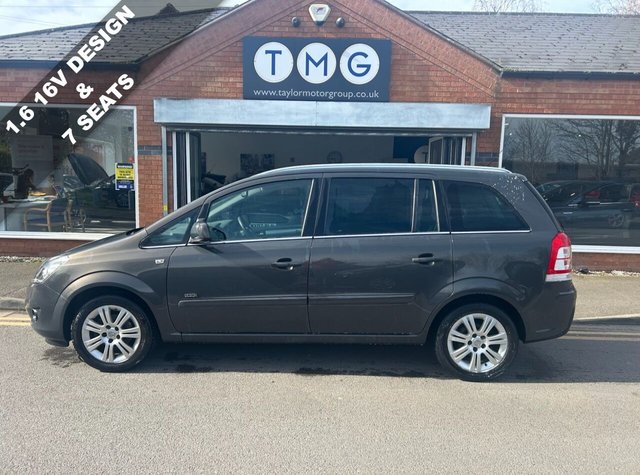 View our Vauxhall Zafira range