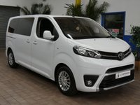 USED 2022 72 TOYOTA PROACE VERSO 1.5D Shuttle Medium MPV 5dr Diesel Manual MWB Euro 6 (s/s) (9 Seat) (120 ps) 9 SEAT SAT NAV BLUETOOTH PARKING SENSORS 1 OWNER SERVICE HISTORY TOYOTA WARRANTY TILL OCT 2032