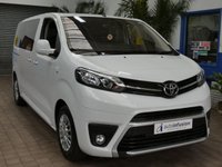 USED 2022 72 TOYOTA PROACE VERSO 1.5D Shuttle Medium MPV 5dr Diesel Manual MWB Euro 6 (s/s) (9 Seat) (120 ps) 9 SEAT SAT NAV BLUETOOTH PARKING SENSORS 1 OWNER SERVICE HISTORY TOYOTA WARRANTY TILL OCT 2032