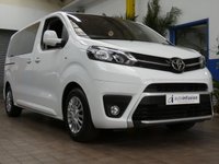 USED 2022 72 TOYOTA PROACE VERSO 1.5D Shuttle Medium MPV 5dr Diesel Manual MWB Euro 6 (s/s) (9 Seat) (120 ps) 9 SEAT SAT NAV BLUETOOTH PARKING SENSORS 1 OWNER SERVICE HISTORY TOYOTA WARRANTY TILL OCT 2032