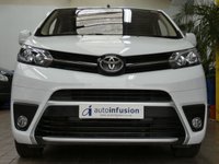 USED 2022 72 TOYOTA PROACE VERSO 1.5D Shuttle Medium MPV 5dr Diesel Manual MWB Euro 6 (s/s) (9 Seat) (120 ps) 9 SEAT SAT NAV BLUETOOTH PARKING SENSORS 1 OWNER SERVICE HISTORY TOYOTA WARRANTY TILL OCT 2032