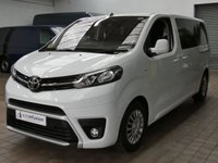 USED 2022 72 TOYOTA PROACE VERSO 1.5D Shuttle Medium MPV 5dr Diesel Manual MWB Euro 6 (s/s) (9 Seat) (120 ps) 9 SEAT SAT NAV BLUETOOTH PARKING SENSORS 1 OWNER SERVICE HISTORY TOYOTA WARRANTY TILL OCT 2032