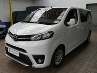 USED 2022 72 TOYOTA PROACE VERSO 1.5D Shuttle Medium MPV 5dr Diesel Manual MWB Euro 6 (s/s) (9 Seat) (120 ps) 9 SEAT SAT NAV BLUETOOTH PARKING SENSORS 1 OWNER SERVICE HISTORY TOYOTA WARRANTY TILL OCT 2032