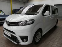USED 2022 72 TOYOTA PROACE VERSO 1.5D Shuttle Medium MPV 5dr Diesel Manual MWB Euro 6 (s/s) (9 Seat) (120 ps) 9 SEAT SAT NAV BLUETOOTH PARKING SENSORS 1 OWNER SERVICE HISTORY TOYOTA WARRANTY TILL OCT 2032
