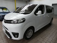 USED 2022 72 TOYOTA PROACE VERSO 1.5D Shuttle Medium MPV 5dr Diesel Manual MWB Euro 6 (s/s) (9 Seat) (120 ps) 9 SEAT SAT NAV BLUETOOTH PARKING SENSORS 1 OWNER SERVICE HISTORY TOYOTA WARRANTY TILL OCT 2032