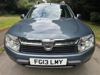 USED 2013 13 DACIA DUSTER 1.5 dCi Laureate SUV 5dr Diesel Manual 4WD Euro 5 (110 ps) AIR CON, ROOF RAILS, BLUETOOTH
