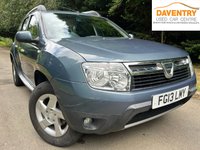 USED 2013 13 DACIA DUSTER 1.5 dCi Laureate SUV 5dr Diesel Manual 4WD Euro 5 (110 ps) AIR CON, ROOF RAILS, BLUETOOTH