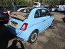USED 2017 17 FIAT 500C 1.2 Pop Convertible 2dr Petrol Manual Euro 6 (s/s) (69 bhp) ONE PREVIOUS OWNER