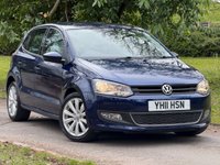 USED 2011 11 VOLKSWAGEN POLO 1.4 SEL Hatchback 5dr Petrol DSG Euro 5 (85 ps) 