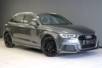 USED 2018 18 AUDI A3 1.5 TFSI COD S LINE SPORTBACK COMFORT & SOUND PACK APPLE CARPLAY