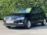 USED 2014 VOLKSWAGEN POLO 1.4 TDI BlueMotion Tech SE Hatchback 5dr Diesel Manual Euro 6 (s/s) (75 ps) FULL SERVICE HISTORY