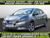 USED 2021 71 NISSAN LEAF 40kWh Acenta Hatchback 5dr Electric Auto (150 ps) ++HUGE SALE NOW ON+SAVE &pound;&pound;&pound;++