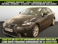 USED 2015 65 LEXUS IS 2.5 300h Advance Saloon 4dr Petrol Hybrid E-CVT Euro 6 (s/s) (223 ps) ++++DRIVE AWAY TODAY FINANCE+++