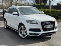 USED 2013 63 AUDI Q7 3.0 TDI V6 S line Plus SUV 5dr Diesel Tiptronic quattro Euro 5 (s/s) (245 ps) 