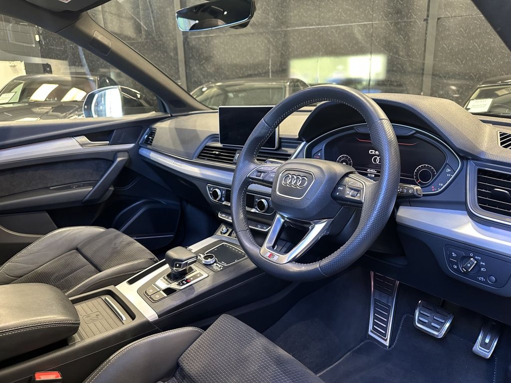 USED 2020 70 AUDI Q5 2.0 TFSI 45 S line SUV 5dr Petrol S Tronic quattro Euro 6 (s/s) (245 ps) PAN ROOF|TECH COMFORT & SOUND