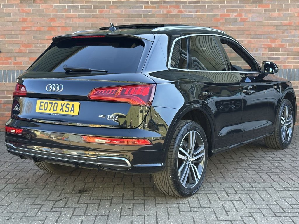 USED 2020 70 AUDI Q5 2.0 TFSI 45 S line SUV 5dr Petrol S Tronic quattro Euro 6 (s/s) (245 ps) PAN ROOF|TECH COMFORT & SOUND