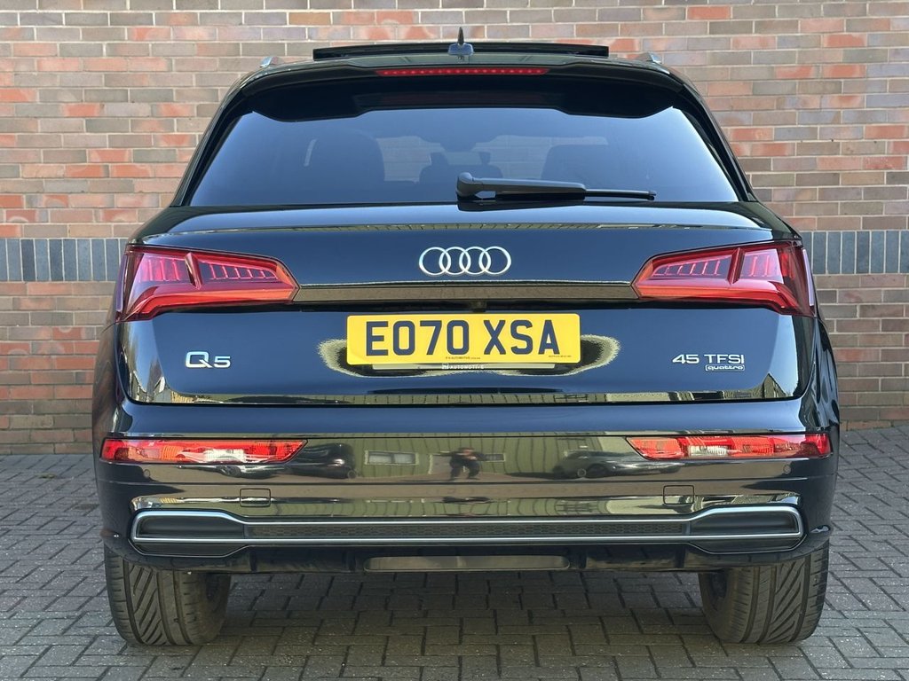 USED 2020 70 AUDI Q5 2.0 TFSI 45 S line SUV 5dr Petrol S Tronic quattro Euro 6 (s/s) (245 ps) PAN ROOF|TECH COMFORT & SOUND