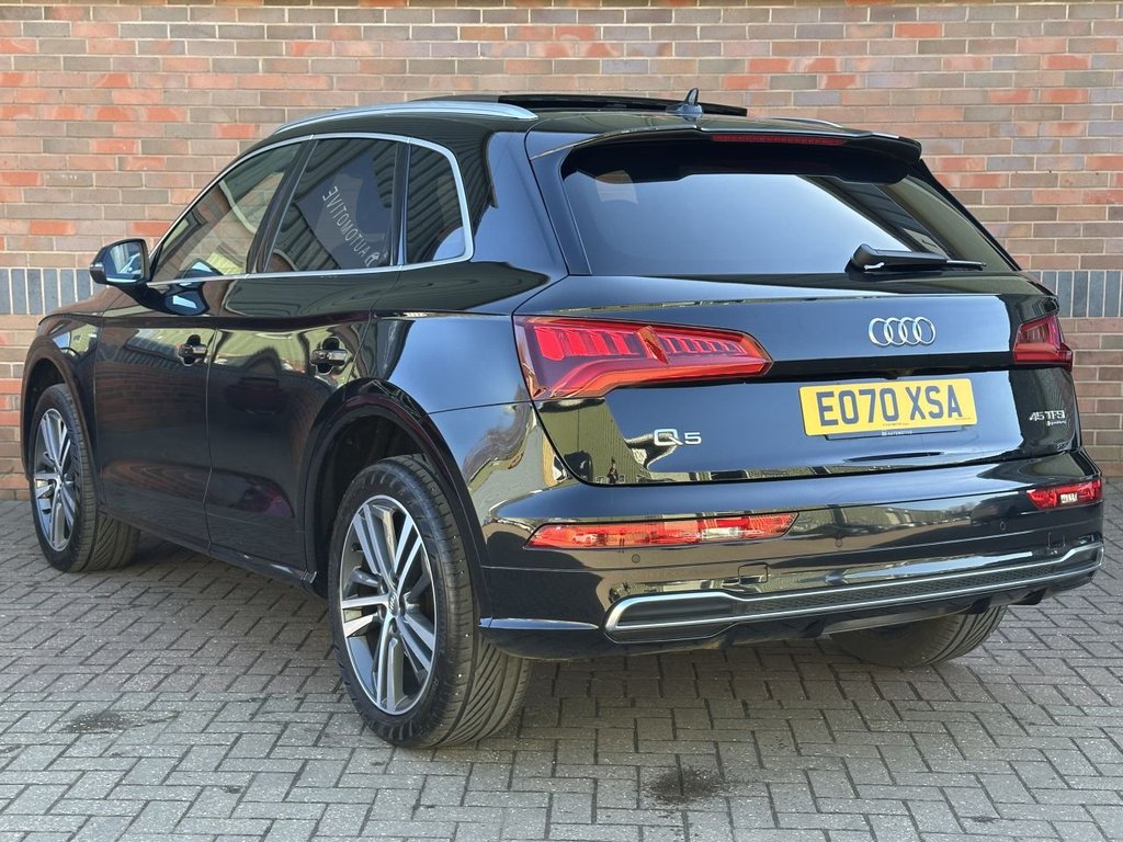 USED 2020 70 AUDI Q5 2.0 TFSI 45 S line SUV 5dr Petrol S Tronic quattro Euro 6 (s/s) (245 ps) PAN ROOF|TECH COMFORT & SOUND