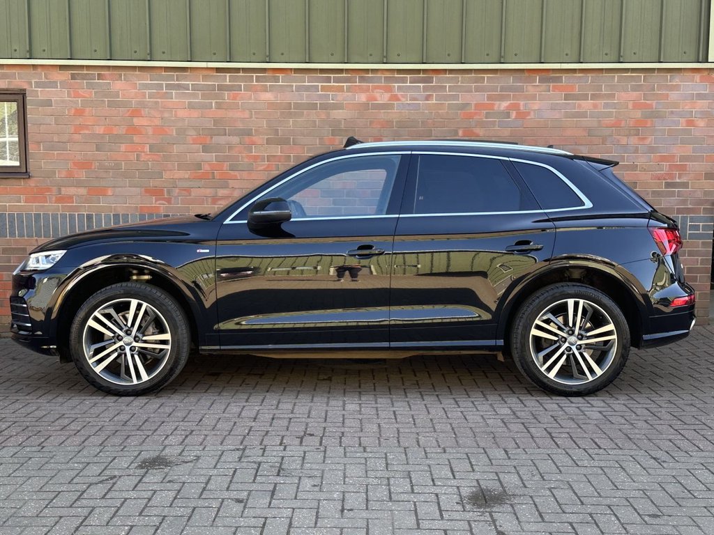 USED 2020 70 AUDI Q5 2.0 TFSI 45 S line SUV 5dr Petrol S Tronic quattro Euro 6 (s/s) (245 ps) PAN ROOF|TECH COMFORT & SOUND