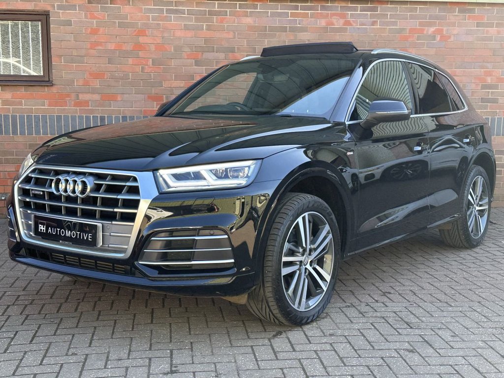 USED 2020 70 AUDI Q5 2.0 TFSI 45 S line SUV 5dr Petrol S Tronic quattro Euro 6 (s/s) (245 ps) PAN ROOF|TECH COMFORT & SOUND