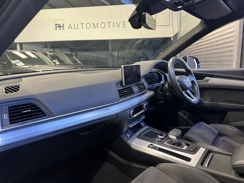 USED 2020 70 AUDI Q5 2.0 TFSI 45 S line SUV 5dr Petrol S Tronic quattro Euro 6 (s/s) (245 ps) PAN ROOF|TECH COMFORT & SOUND