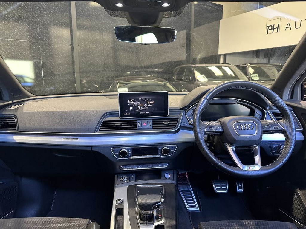 USED 2020 70 AUDI Q5 2.0 TFSI 45 S line SUV 5dr Petrol S Tronic quattro Euro 6 (s/s) (245 ps) PAN ROOF|TECH COMFORT & SOUND