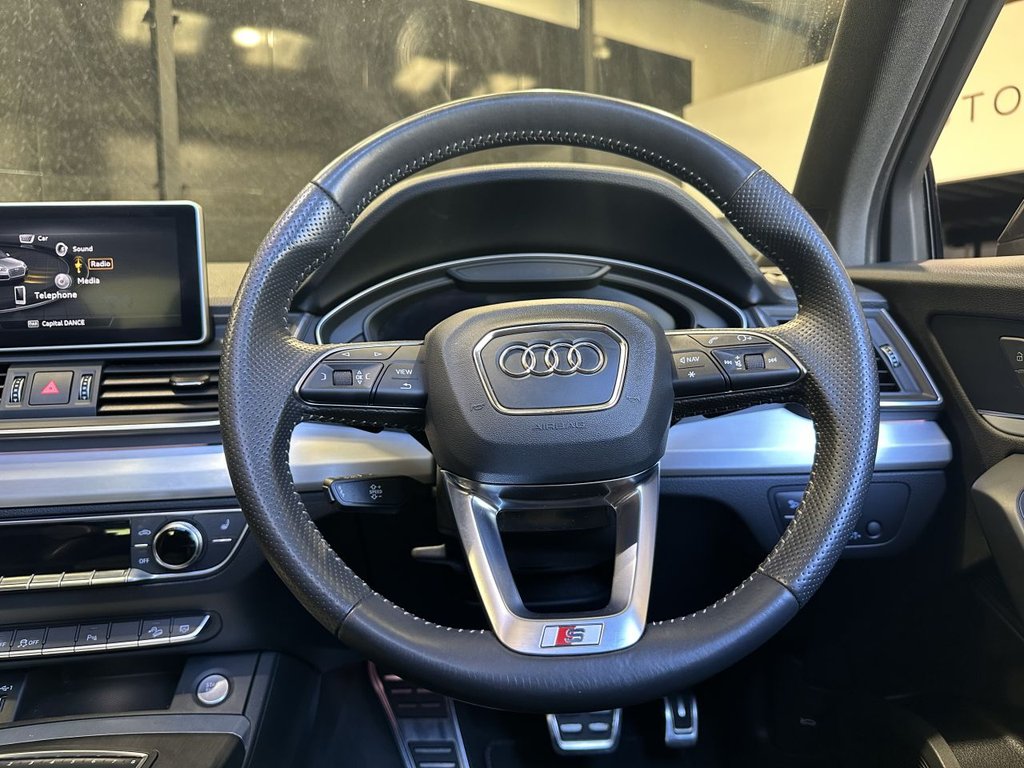 USED 2020 70 AUDI Q5 2.0 TFSI 45 S line SUV 5dr Petrol S Tronic quattro Euro 6 (s/s) (245 ps) PAN ROOF|TECH COMFORT & SOUND