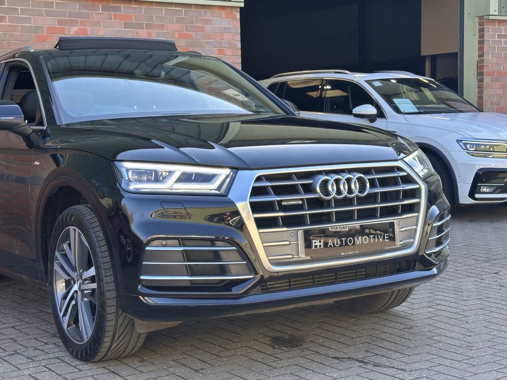 USED 2020 70 AUDI Q5 2.0 TFSI 45 S line SUV 5dr Petrol S Tronic quattro Euro 6 (s/s) (245 ps) PAN ROOF|TECH COMFORT & SOUND