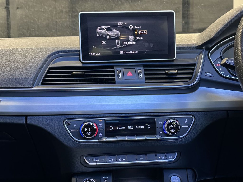 USED 2020 70 AUDI Q5 2.0 TFSI 45 S line SUV 5dr Petrol S Tronic quattro Euro 6 (s/s) (245 ps) PAN ROOF|TECH COMFORT & SOUND