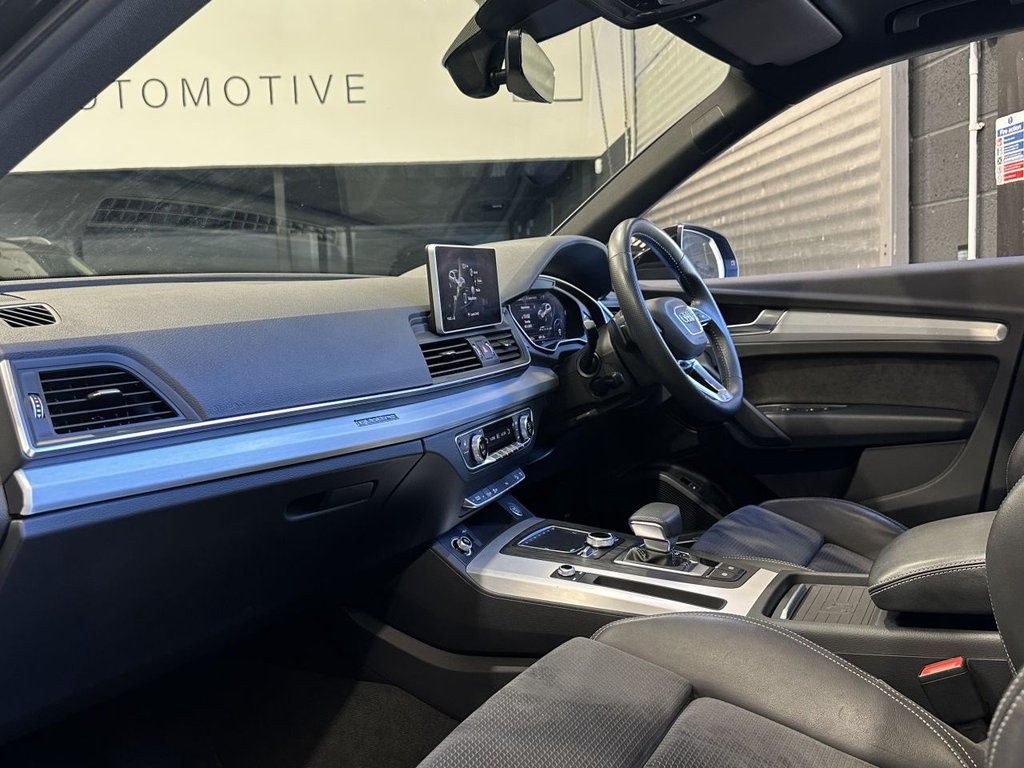USED 2020 70 AUDI Q5 2.0 TFSI 45 S line SUV 5dr Petrol S Tronic quattro Euro 6 (s/s) (245 ps) PAN ROOF|TECH COMFORT & SOUND