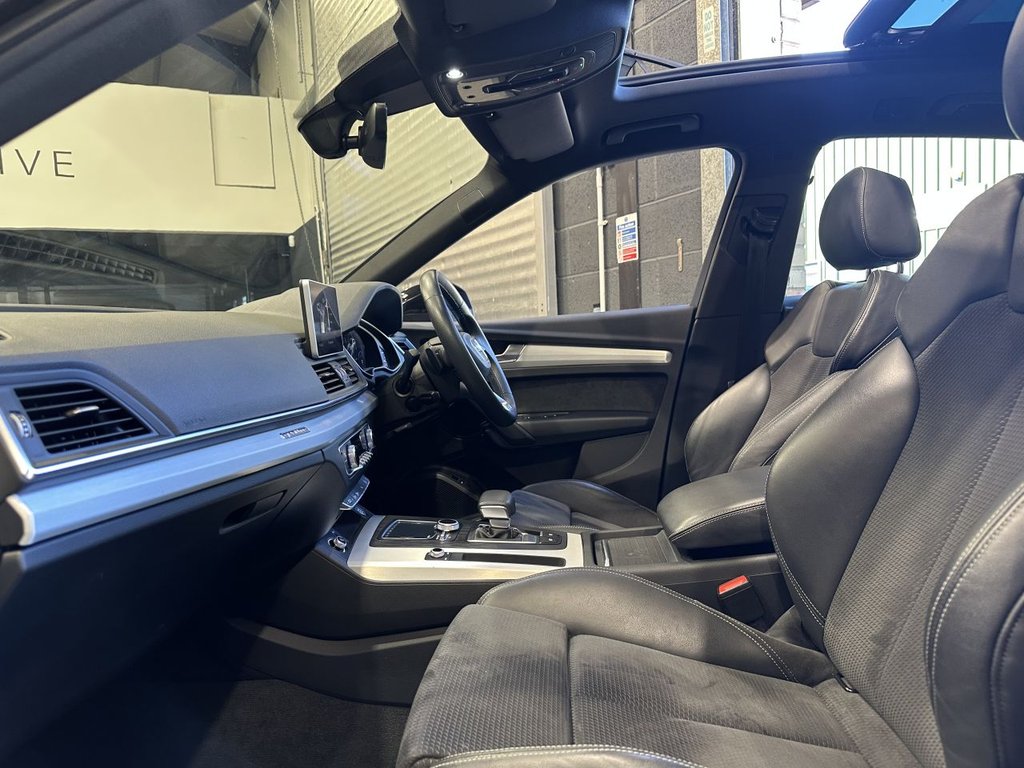 USED 2020 70 AUDI Q5 2.0 TFSI 45 S line SUV 5dr Petrol S Tronic quattro Euro 6 (s/s) (245 ps) PAN ROOF|TECH COMFORT & SOUND