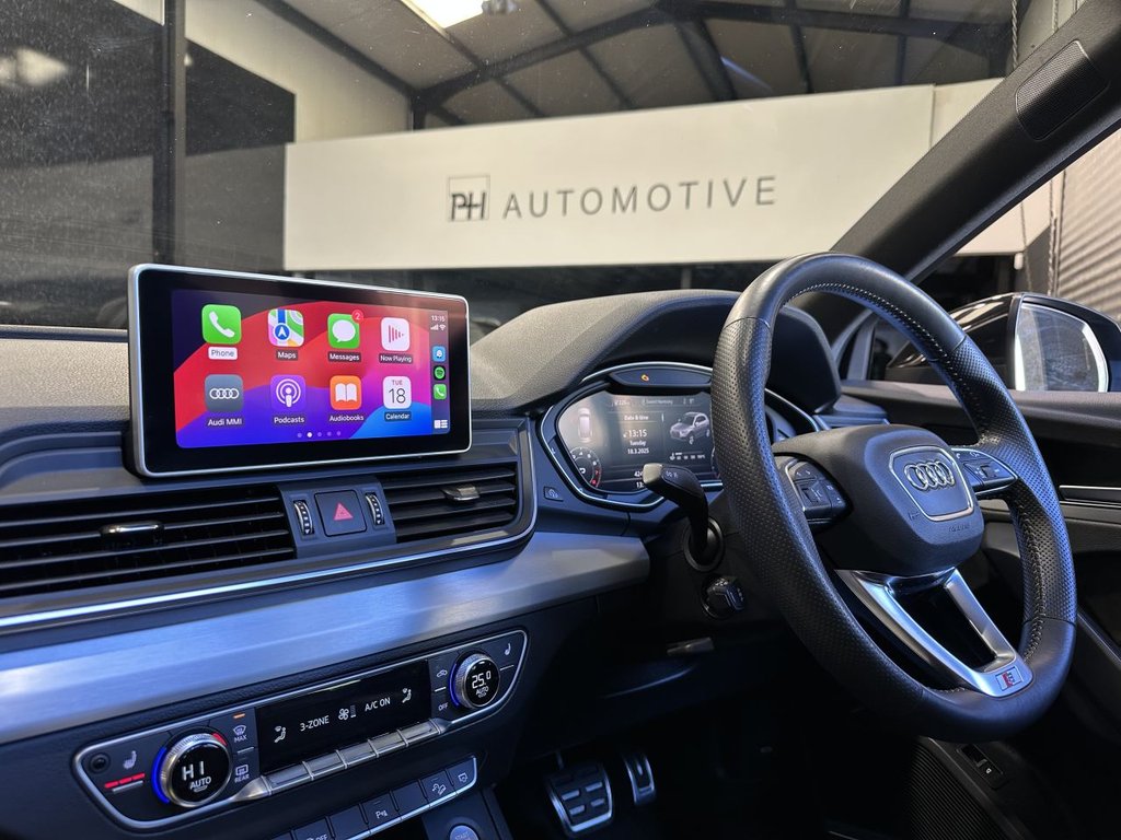 USED 2020 70 AUDI Q5 2.0 TFSI 45 S line SUV 5dr Petrol S Tronic quattro Euro 6 (s/s) (245 ps) PAN ROOF|TECH COMFORT & SOUND