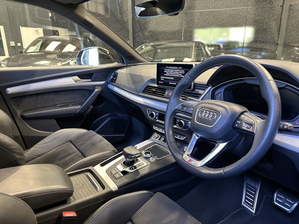 USED 2020 70 AUDI Q5 2.0 TFSI 45 S line SUV 5dr Petrol S Tronic quattro Euro 6 (s/s) (245 ps) PAN ROOF|TECH COMFORT & SOUND