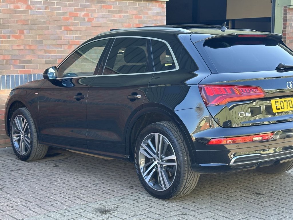 USED 2020 70 AUDI Q5 2.0 TFSI 45 S line SUV 5dr Petrol S Tronic quattro Euro 6 (s/s) (245 ps) PAN ROOF|TECH COMFORT & SOUND