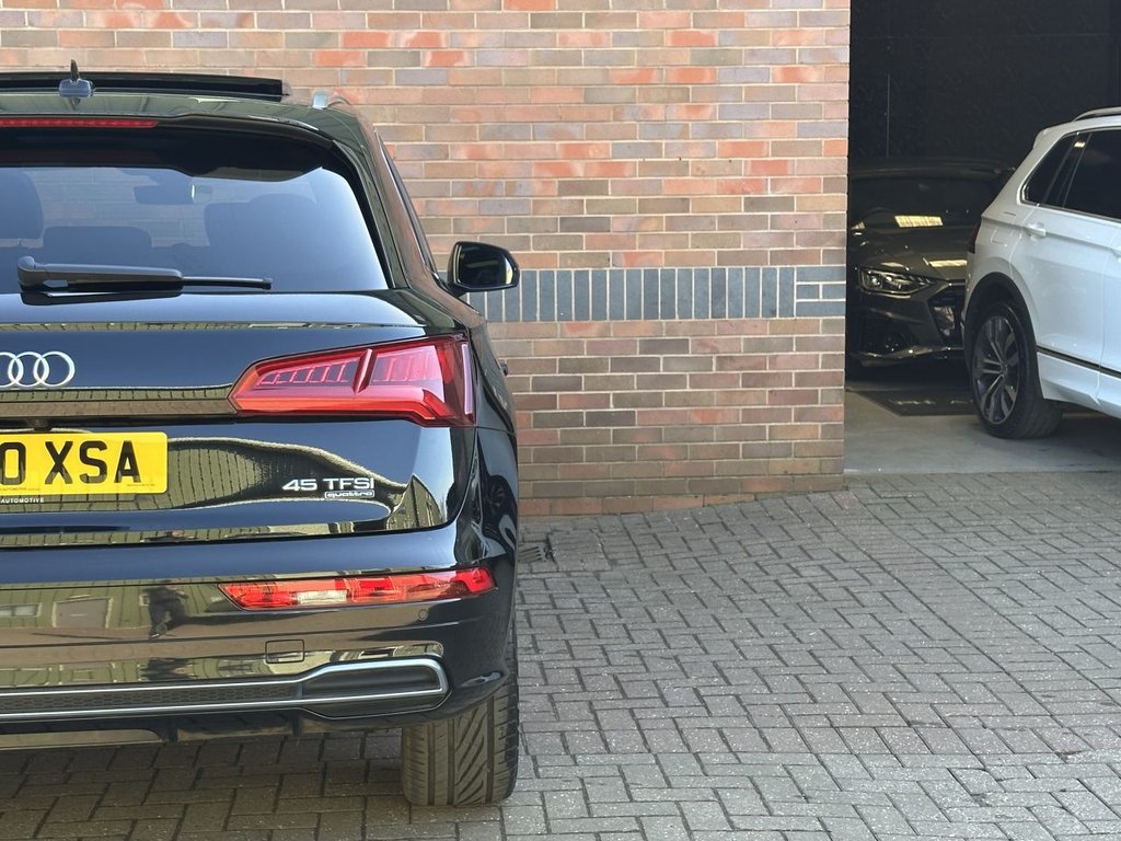USED 2020 70 AUDI Q5 2.0 TFSI 45 S line SUV 5dr Petrol S Tronic quattro Euro 6 (s/s) (245 ps) PAN ROOF|TECH COMFORT & SOUND