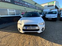 USED 2014 64 MITSUBISHI ASX 2.2 DI-D 4 SUV 5dr Diesel Auto 4WD Euro 5 (s/s) (150 ps) FULL SERVICE HISTORY