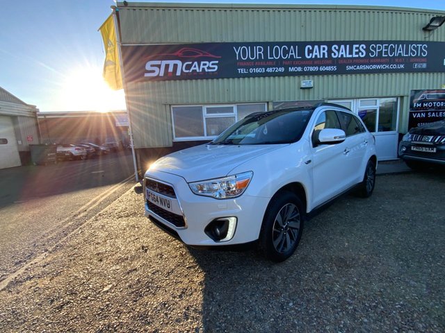2014 64 Mitsubishi Asx 2.2 DI-D 4 SUV 5dr Diesel Auto 4WD Euro 5 (s/s) (150 ps)
